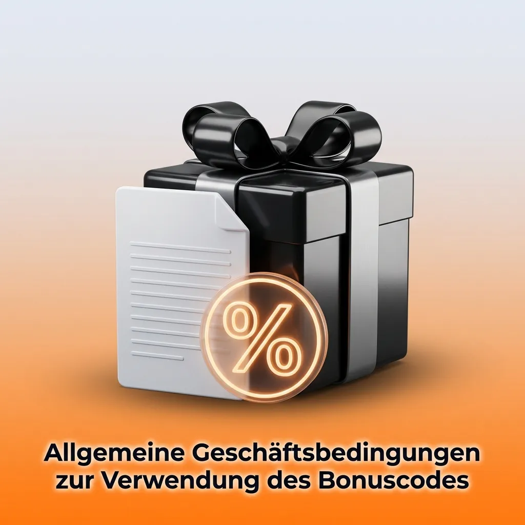 Terms and conditions list for bonus code usage showing requirements like minimum deposit and wagering rules