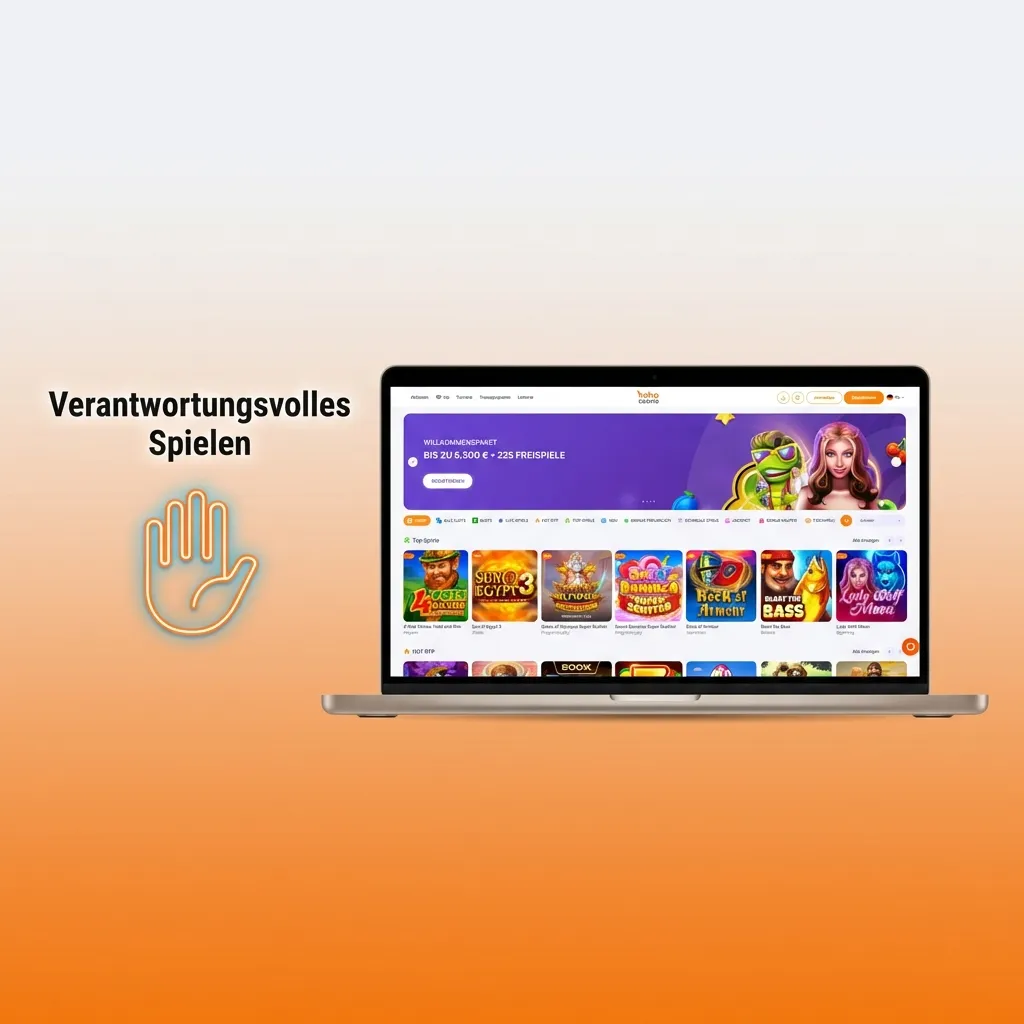 Boho Casino promotes responsible gaming with self-control tools including deposit limits, self-exclusion, and support resources.