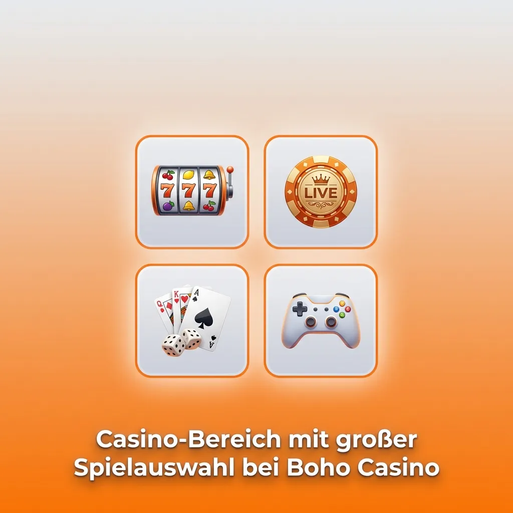 Boho Casino game lobby showing 3,000+ slots, table games, jackpots, crash games, and live game shows in organized categories